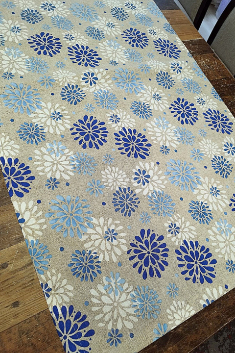 Bieżnik w kwiaty R: 65 x 130