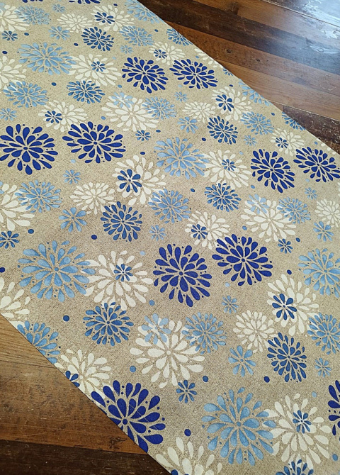 Bieżnik w kwiaty R: 65 x 130