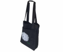 Torba XL czarna z haftem dmuchawca