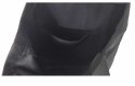 Torba XL czarna z haftem dmuchawca