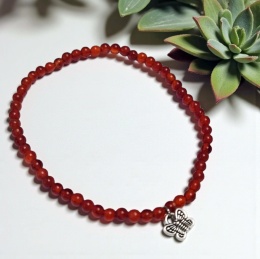 Bransoleta z brązowego onyxu - ochrona i siła