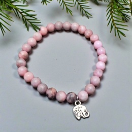 Bransoleta z różowego jaspisu - motywacja i równowaga