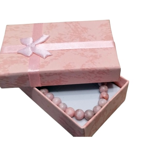 Bransoleta z różowego jaspisu - motywacja i równowaga