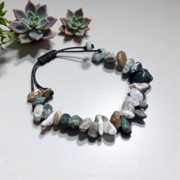 Bransoletka z agatu indyjskiego