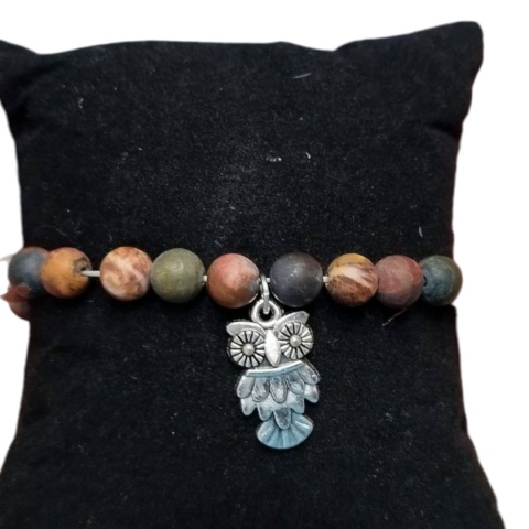 Bransoletka z jaspisu Picasso - kreatywność i ochrona