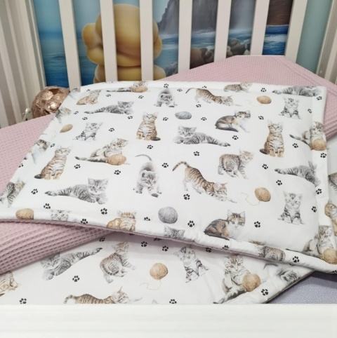 Komplet bawełnianej pościeli z wypełnieniem