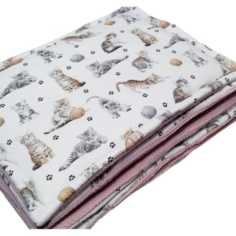 Komplet bawełnianej pościeli z wypełnieniem