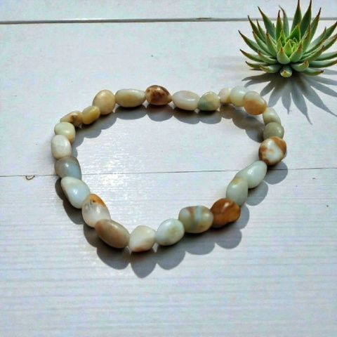 Bransoletka z amazonitem