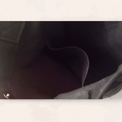 Torba bawełniana z haftowanym wężem