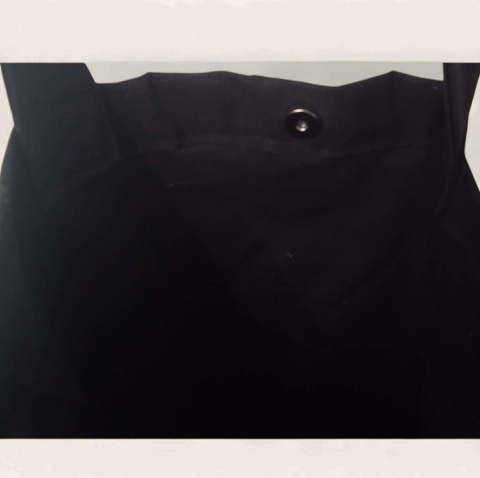 Torba bawełniana z zabawnymi haftowanymi sowami